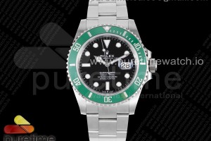 CLEANF 클린공장 롤렉스 신형 서브마리너 그린인서트 블랙다이얼 스틸브레이슬릿 스벅 Submariner 41mm 126610 LV Kermit 904L Steel Clean 1:1 Best Edition VR3235