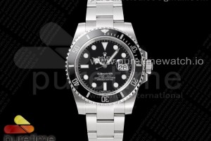 ZRF 롤렉스 서브마리너 블랙다이얼 스틸브레이슬릿  Submariner 116610 LN Black Ceramic ZRF 1:1 Best Edition on SS Bracelet VR3135 (CF Bezel)
