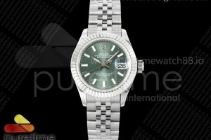 GMF 롤렉스 데이저스트 레이디 28미리 그린다이얼 프레지던트브레이슬릿 DateJust 28 SS JDF 1:1 Best Edition Green Stick Dial on SS President Bracelet A2671