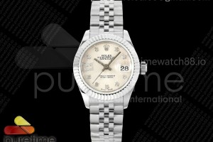GMF 롤렉스 데이저스트 레이디 28미리 실버스타다이아다이얼 프레지던트브레이슬릿  DateJust 28 SS JDF 1:1 Best Edition Silver Star Diamonds Dial on SS President Bracelet A2671