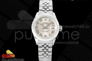 GMF 롤렉스 데이저스트 레이디 28미리 실버로만다이얼 프레지던트브레이슬릿 DateJust 28 SS JDF 1:1 Best Edition Silver Roman Dial on SS President Bracelet A2671