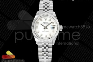 GMF 롤렉스 데이저스트 레이디 28미리 자개텐포인트다이얼 프레지던트브레이슬릿  DateJust 28 SS JDF 1:1 Best Edition White MOP Dial on SS President Bracelet A2671