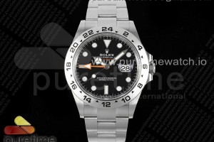 C+F 롤렉스 익스플로러2 블랙다이얼 스틸브레이슬릿 Explorer II 42mm 226570 904L SS C+F 1:1 Best Edition Black Dial on Bracelet VR3285 CHS
