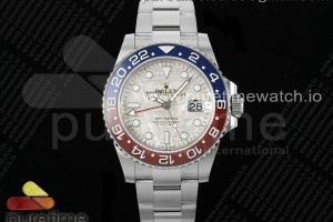 C+F 롤렉스 지엠티마스터 블루/레드 인서트 메테오다이얼 오이스터브레이슬릿 펩시 GMT-Master II 126719 BLRO Blue/Red Ceramic C+SF Best Edition Meteorite Dial on Bracelet VR3285 CHS