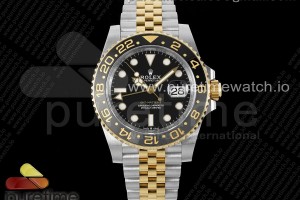 CLEANF 클린공장 롤렉스 지엠티마스터2 콤비 블랙다이얼 쥬빌레브레이슬릿 GMT Master II 126713 GRNR Clean 1:1 Best Edition Black Dial on Jubilee Bracelet DD3285 CHS