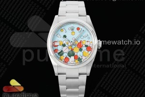 CLEANF 클린공장 롤렉스 오이스터 퍼페츄얼 36미리 셀레브레이션다이얼 스틸브레이슬릿  Oyster Perpetual 126000 36mm Clean 1:1 Best Edition 904L Steel Celebration Dial VR3230