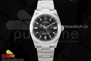 CLEANF 클린공장 롤렉스 오이스터 퍼페츄얼 36미리 블랙다이얼 스틸브레이슬릿 Oyster Perpetual 126000 36mm Clean 1:1 Best Edition 904L Steel Black Dial VR3230