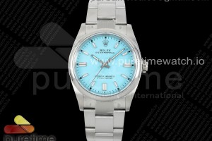 CLEANF 클린공장 롤렉스 오이스터 퍼페츄얼 36미리 티파니블루다이얼 스틸브레이슬릿 Oyster Perpetual 126000 36mm Clean 1:1 Best Edition 904L Steel Tiffany Blue Dial VR3230