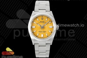 (NEW) VSF 롤렉스 오이스터 퍼페츄얼 36미리 옐로우다이얼 스틸브레이슬릿 Oyster Perpetual 126000 36mm VSF 1:1 Best Edition 904L Steel Yellow Dial VS3235