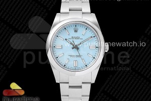 GMF 롤렉스 오이스터 퍼페츄얼 41미리 티파니블루다이얼 스틸브레이슬릿 Oyster Perpetual 41mm 124300 GMF 1:1 Best Edition 904L Steel Tiffany Blue Dial on SS Bracelet SA3230