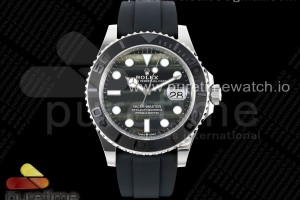 CLEANF 클린공장 롤렉스 요트마스터42 블랙세라믹베젤 팰컨즈아이다이얼 오이스터플렉스스트랩 Yacht-Master 42mm 226659 Clean 1:1 Best Edition Falcon’s Eye Dial on Black Rubber Strap VR3235