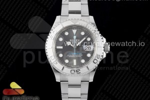 CLEANF 클린공장 롤렉스 요트마스터 그레이다이얼 스틸브레이슬릿 Yacht-Master 126622 Clean 1:1 Best Edition 904L Steel Gray Dial on SS Bracelet VR3235