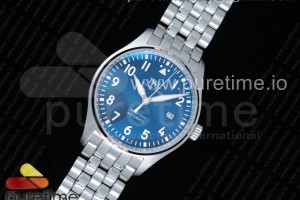 MKF V2 IWC 마크18 어린왕자에디션 블루다이얼 스틸브레이슬릿 Mark XVIII IW327016 Le Petit Prince MKS 1:1 Best Edition Blue Dial on SS Bracelet MIYOTA 9015 V2