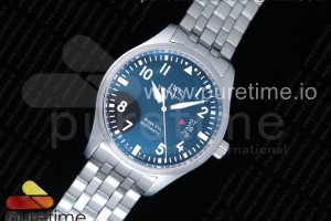 MKF V2 IWC 마크17 블랙다이얼 스틸브레이슬릿 Mark XVII IW326504 MKS 1:1 Best Edition Black Dial on SS Bracelet MIYOTA 9015 V2