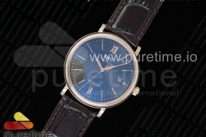MKF V5 IWC 포르토피노 그레이다이얼 골드금통 브라운가죽스트랩 Portofino Automatic RG MKF 1:1 Best Edition Gray Dial on Brown Leather Strap MIYOTA 9015 V5