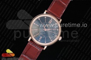 MKF IWC 포르토피노 37미리 그레이다이얼 로즈골드 브라운가죽스트랩 Portofino Automatic 37 RG MK 1:1 Best Edition Gray Dial on Brown Leather Strap MIYOTA 9015
