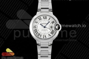 3KF 까르띠에 발롱블루 33미리 화이트다이얼 스틸브레이슬릿 Ballon Bleu 33mm SS 3KF 1:1 Best Edition White Dial on SS Bracelet A076