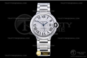 V6F V7 발롱블루 36미리 오토매틱 화이트다이얼 스틸 브레이슬릿 Balon Bleu Unisex 36mm SS/SS Wht V6F V7 Jap NH05