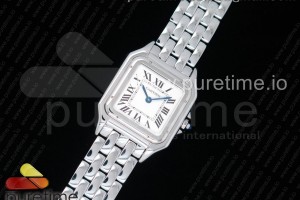 GF 팬더 시크릿 27미리 화이트다이얼 스틸브레이슬릿 Panthère Secrete Ladies SS GF 1:1 Best Edition White Dial on SS Bracelet Ronda Quartz