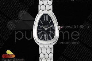 BVF 불가리 세르펜티 세두토리 블랙다이얼 스틸브레이슬릿 Serpenti Seduttori SS BVF 1:1 Best Edition Black Dial on SS Bracelet ETA Quartz