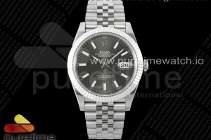 (NEW) VSF 롤렉스 데이저스트41 그레이다이얼 쥬빌레브레이슬릿 DateJust 41 126334 904L SS VSF 1:1 Best Edition Gray Dial on Jubilee Bracelet VS3235