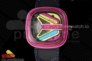 SVF 세븐프라이데이 로켓BYZ 블랙러버스트랩 SevenFriday M3/05 Rocketbyz SVF 1:1 Best Edition on Black Rubber Strap Miyota 8215