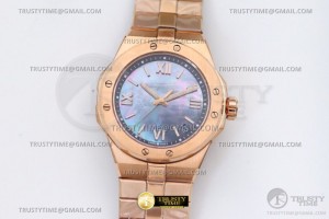 쇼파드 알파인이글 42미리 로즈골드 자개다이얼 스틸브레이슬릿 Chopard Alpine Eagle 42m RG/RG MOP A01.01