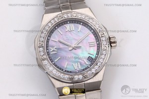 쇼파드 알파인이글 42미리 다이아베젤 자개다이얼 스틸브레이슬릿  Chopard Alpine Eagle 42m Diam SS/SS MOP A01.01