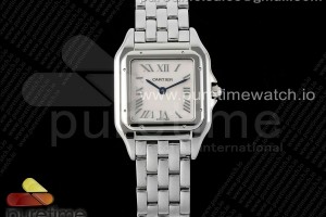 AF 까르띠에 팬더 27미리 자개다이얼 스틸브레이슬릿 Panthère Ladies 27mm SS AF 1:1 Best Edition White MOP Dial on SS Bracelet Ronda Quartz