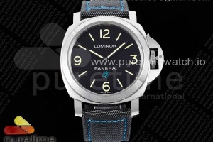 HWF 파네라이 루미노르 44미리 PAM774 블랙다이얼 그레이나일론스트랩  PAM774 SS HWF 1:1 Best Edition on Gray Nylon Strap A6497