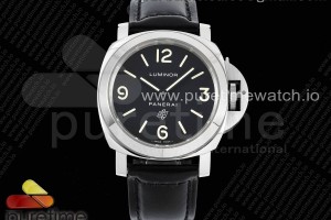 HWF 파네라이 44미리 PAM000 블랙다이얼 블랙가죽스트랩 PAM000 Q HWF 1:1 Best Edition on Black Leather Strap A6497