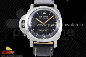 XF 파네라이 47미리 블랙다이얼 블랙가죽스트랩 PAM217 H XF 1:1 Best Edition Superlumed Dial on Black Leather Strap A6497 with Y-Incabloc