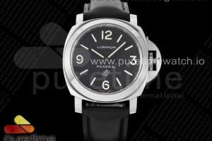 XF 파네라이 44미리 PAM000 블랙다이얼 블랙가죽스트랩 PAM000 Q XF 1:1 Best Edition Black Dial on Black Leather Strap A6497