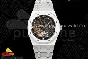 THBF 오데마피게 로얄오크 15407 스켈레톤다이얼 스틸브레이슬릿 Royal Oak 41mm Openworked 15407 SS THBF 1:1 Best Edition on SS Bracelet SA3132