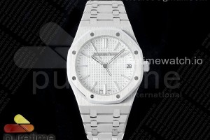 SF 오데마피게 로얄오크 15510 50주년기념 화이트다이얼 스틸브레이슬릿 Royal Oak 41mm 15510 