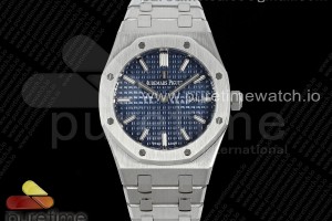 ZF 오데마피게 로얄오크 레이디 33미리 67651 블루다이얼 스틸브레이슬릿 Lady Royal Oak 33mm SS ZF 1:1 Best Edition Blue Dial on SS Bracelet ETA Quartz