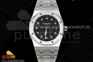 IPF 오데마피게 로얄오크 15202 블랙다이아다이얼 스틸브레이슬릿 Royal Oak 39mm 15202 SS IPF 1:1 Best Edition Black Dial on SS Bracelet A2121