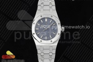 NTF 오데마피게 로얄오크 레이디 블루다이얼 스틸브레이슬릿 Royal Oak 77351 Ladies SS NTF Best Edition Blue Dial on SS Bracelet A5800