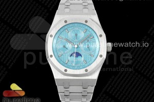 APSF 오데마피게 로얄오크 퍼페츄얼캘린더 티파니블루다이얼 스틸브레이슬릿  Royal Oak 41mm Complicated 26574 SS APSF1:1 Best Edition Tiffany Blue Dial on SS Bracelet A5134