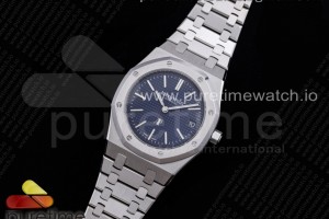 ZF 오데마피게 로얄오크 15202 블루다이얼 스틸브레이슬릿 Royal Oak 39mm 15202 SS ZF 1:1 Best Edition Blue Textured Dial on SS Bracelet A2121