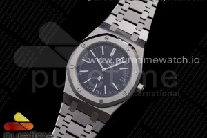 KZF 오데마피게 로얄오크 150202 블루다이얼 스틸브레이슬릿 Royal Oak 39mm 15202 SS KZF 1:1 Best Edition Blue Textured Dial on SS Bracelet A2121