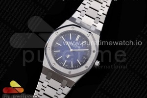 KZF 오데마피게 로얄오크 150202 그라데이션블루다이얼 스틸브레이슬릿 Royal Oak 39mm 15202 SS KZF 1:1 Best Edition Gradient Blue Textured Dial on SS Bracelet A2121