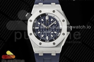 IPF V2 오데마피게 로얄오크 오프쇼어 다이버 15720 블루다이얼 블루러버스트랩 Royal Oak Offshore Diver 15720 IPF Best Edition Blue Dial on Blue Rubber Strap A4308 V2