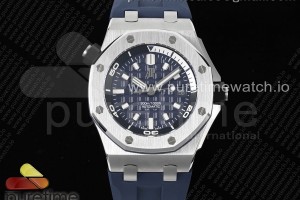 BF 오데마피게 로얄오크 오프쇼어 다이버 15720 블루다이얼 블루러버스트랩 Royal Oak Offshore Diver 15720 BF Best Edition Blue Dial on Blue Rubber Strap A4308