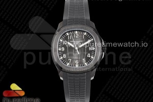 ZF 파텍필립 아쿠아넛 블랙베놈 DLC 블랙다이얼 블랙러버스트랩 Aquanaut Black Venom DLC ZF 1:1 Best Edition Black Dial on Black Rubber Strap 324CS (Free box)