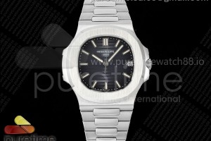 PPF (ZF) V3S 파텍필립 노틸러스 5711 블루다이얼 스틸브레이슬릿 5711 SS PPF 1:1 Best Edition Blue Dial on SS Bracelet A324 V3s