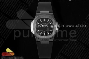 AMGF 파텍필립 AET노틸러스 5711 블랙세라믹 블랙다이얼 블랙러버스트랩 AET Nautilus 5711 Black Ceramic AMGF Best Edition Black Dial on Black Rubber Strap MIYOTA 9015