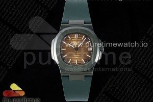 AMGF 파텍필립 AET노틸러스 5711 그린세라믹 브라운다이얼 그린러버스트랩 AET Nautilus 5711 Green Ceramic AMGF Best Edition Brown Dial on Green Rubber Strap MIYOTA 9015