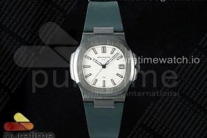 AMGF 파텍필립 AET노틸러스 5711 그린세라믹 화이트다이얼 그린러버스트랩 AET Nautilus 5711 Green Ceramic AMGF Best Edition White Dial on Green Rubber Strap MIYOTA 9015