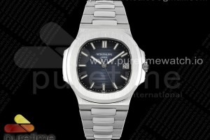 PPF V5 파텍필립 노틸러스5711 블루다이얼 스틸브레이슬릿 Nautilus 5711/1A PPF 1:1 Best Edition Blue Textured Dial on SS Bracelet 324CS V5
